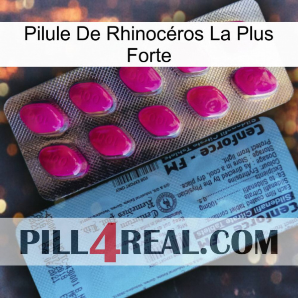 Pilule De Rhinocéros La Plus Forte 35